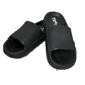 NEW GYPSY JAZZ women's julius slide in black